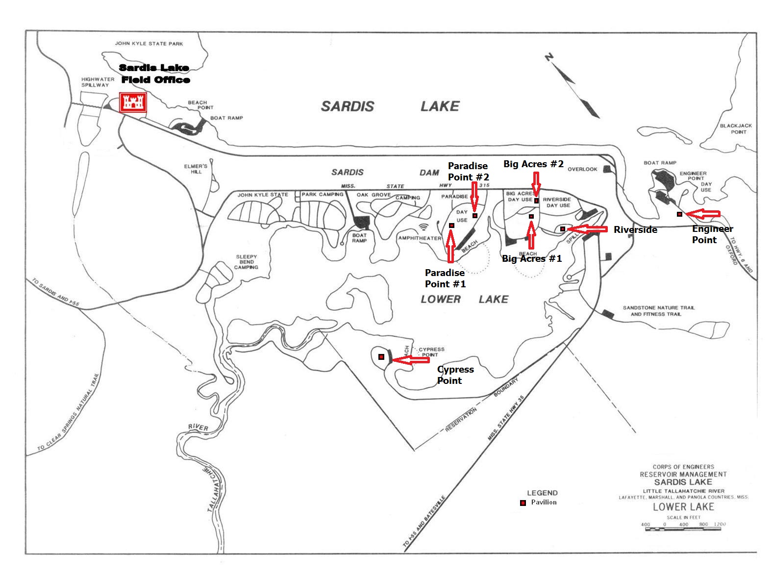 Sardis Map